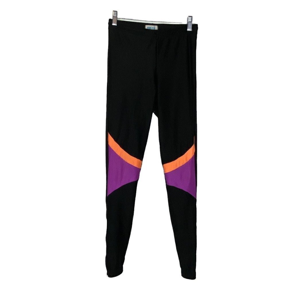 PEARL IZUMI Women Bike Pants Leggings Elastic Waist Capri‎ Black L 43-11